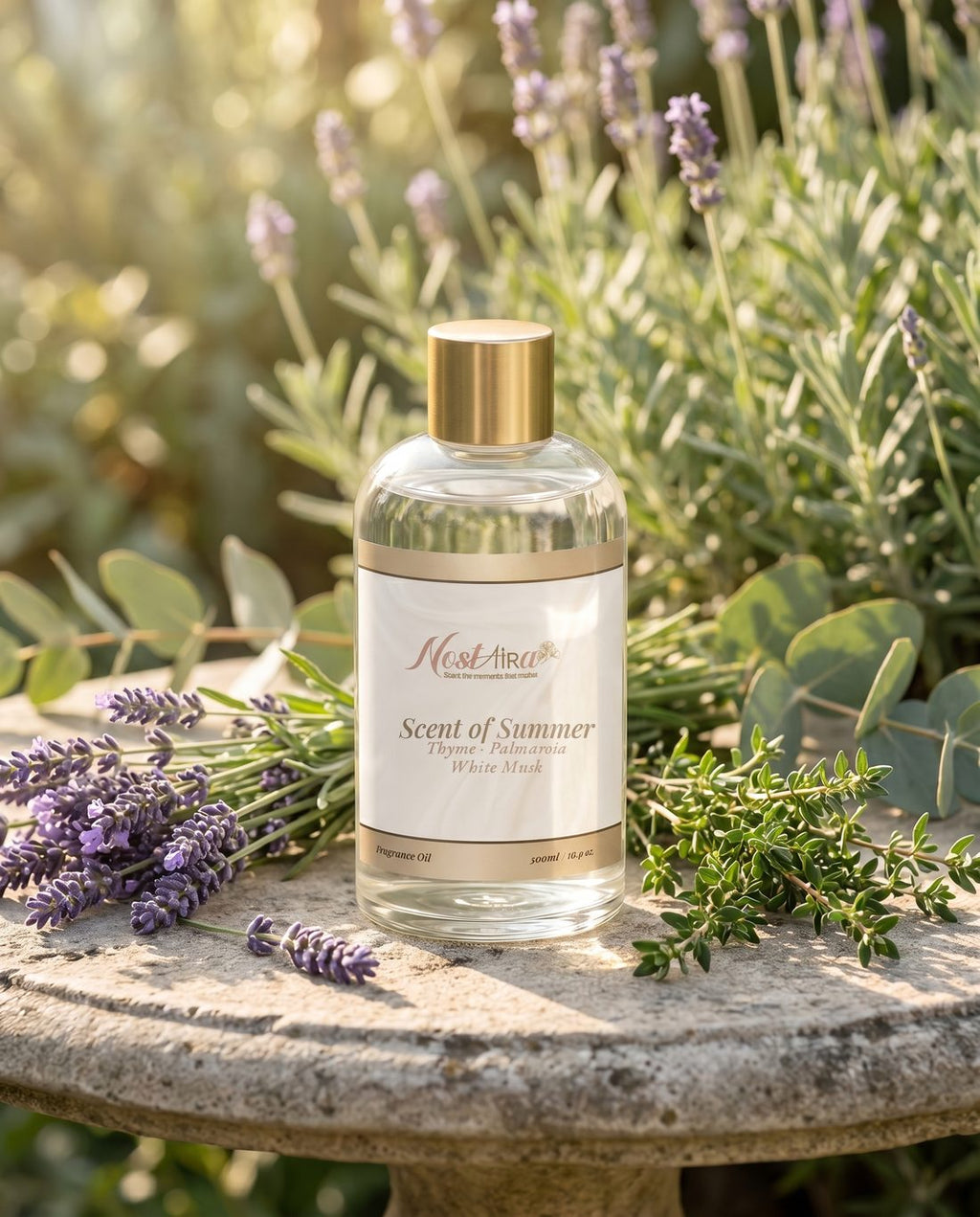 Scent of Summer in your space - Thyme · Palmarosa · White Musk