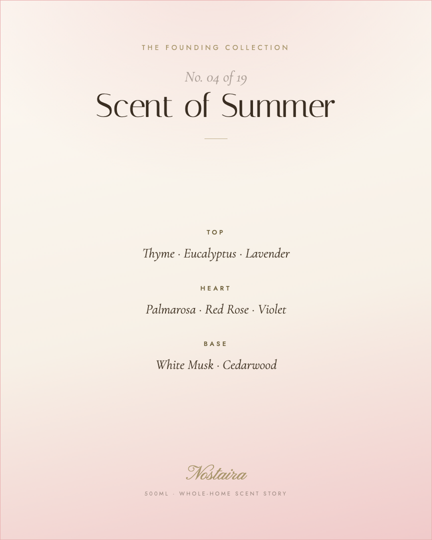 Scent of Summer scent notes